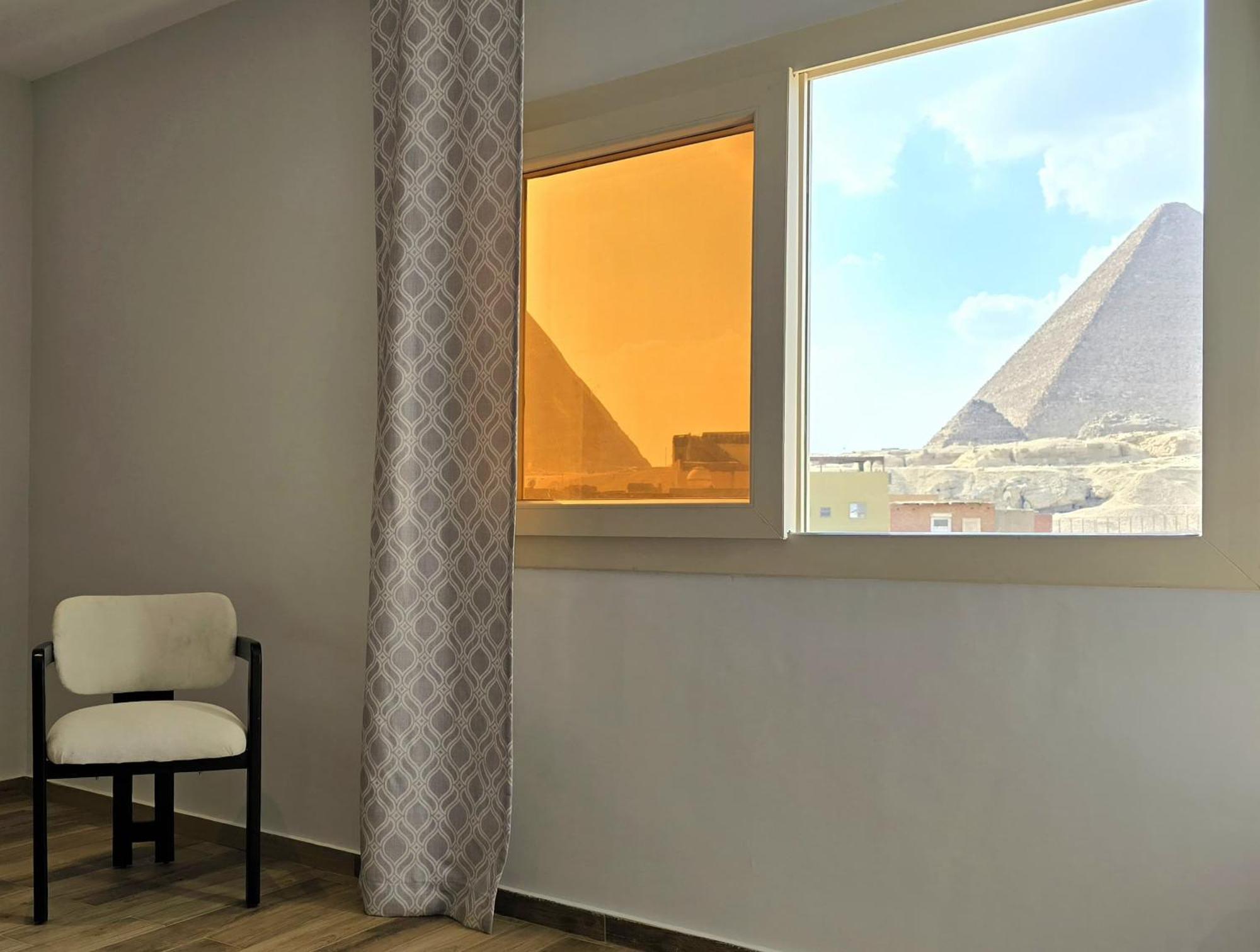 Al Farida Boutique Pyramids Hotel Kafrat al Jabal Exterior foto