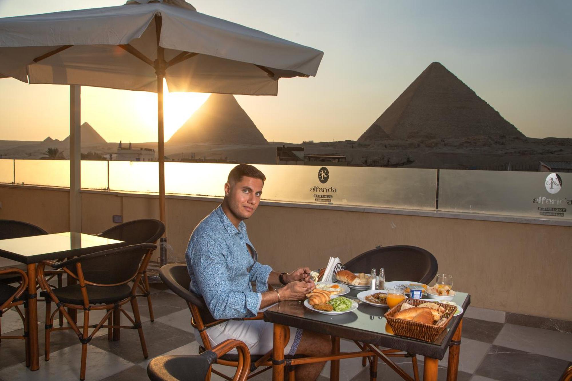 Al Farida Boutique Pyramids Hotel Kafrat al Jabal Exterior foto