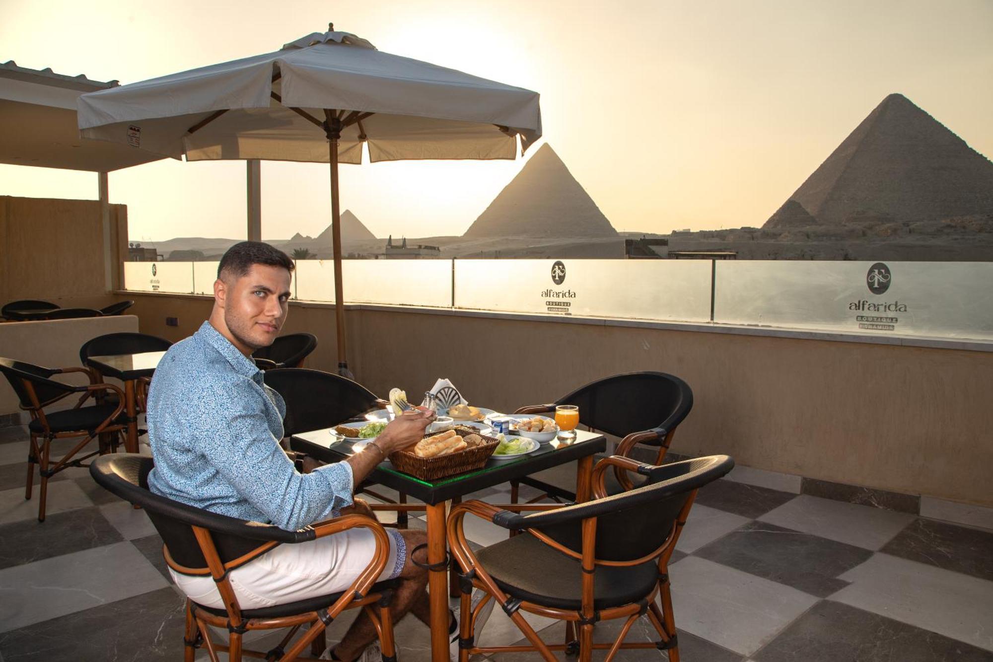 Al Farida Boutique Pyramids Hotel Kafrat al Jabal Exterior foto
